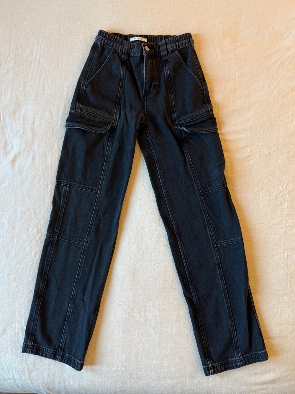 PacSun Utility Cargo Pants in Black